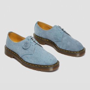 NEW DR MARTENS 1461 MADE IN ENGLAND NUBUCK LEATHER OXFORD SHOES